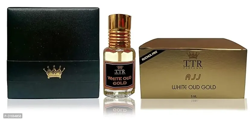 ITR Perfumes WHITE OUD GOLD 5ML Best Attar for Men and Women, Long Lasting Attar-thumb0