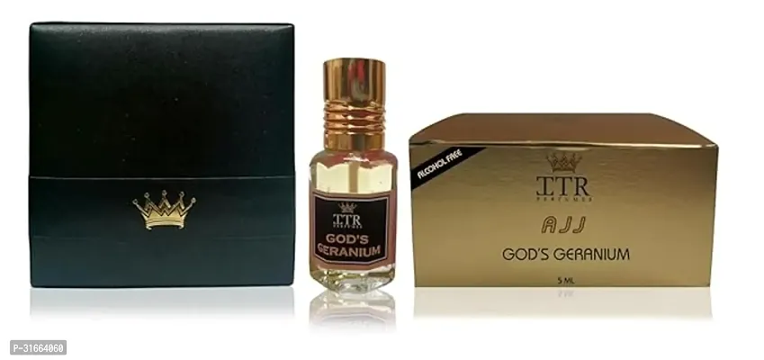 ITR Perfumes GODS GERANIUM 5ML Attar for Men and Women, Long Lasting Attar