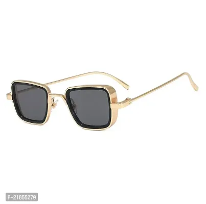 Square Golden  Black Sunglasses For Men Inspired By Kabir Singh Sunglass For Men  Women-thumb2