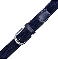 Stretchable Blue Belt For Men or Women(Pack of 1)-thumb2