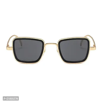 Square Golden  Black Sunglasses For Men Inspired By Kabir Singh Sunglass For Men  Women