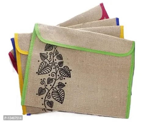 File Folder Made from jute(Pack of 4)-thumb0