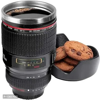 Camera Lens Coffee 350ml Stainless Steel Coffee Mug  By lka-thumb0