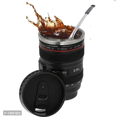 Camera Lens Coffee 350ml Stainless Steel Coffee Mug  By lka-thumb4
