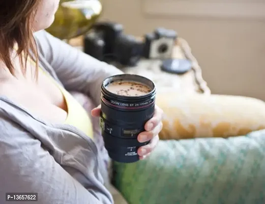 Camera Lens Coffee 350ml Stainless Steel Coffee Mug  By lka-thumb2