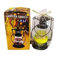 Candle Lantern Design Candle for Diwali and Home Decor Candles/Lantern(Pack of 1) Multicolor-thumb1