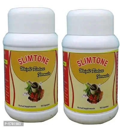 SLIMTONE Capsules ( weight loss capsules) 90(Pack of 2)