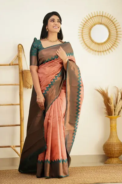  Cotton Silk Saree with Blouse piece 