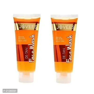 Jovees De Tan Facewash (120 g)-Pack of 2-thumb3