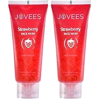 Jovees Strawberry Sheer Moisture Face Wash (240 ml)-thumb1