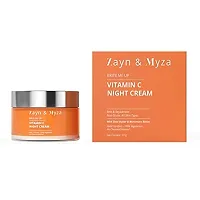 ZM Zayn  Myza Vitamin C Night Cream - Rejuvenate, Brighten  Hydrate Dull Skin Overnight, No Chemical Nasties For All Skin Types, 50 g-thumb2