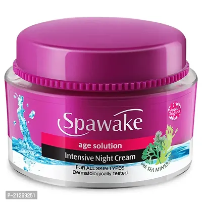 Spawake Anti Aging Face Cream Age Solution Intensive Night