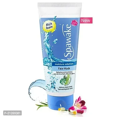 Spawake Moisture Solution Face Wash (100 ml)-Pack of 2