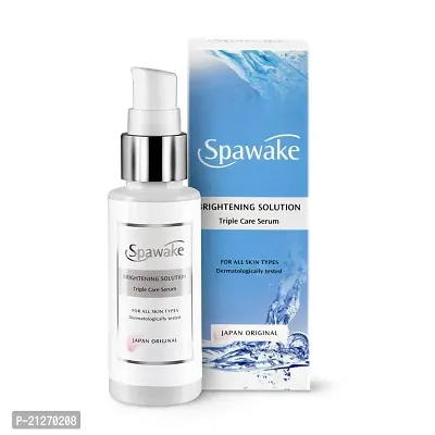 Spawake Face Serum, Brightening Triple Care with Vitamin C  B3  E, 50ml-thumb0