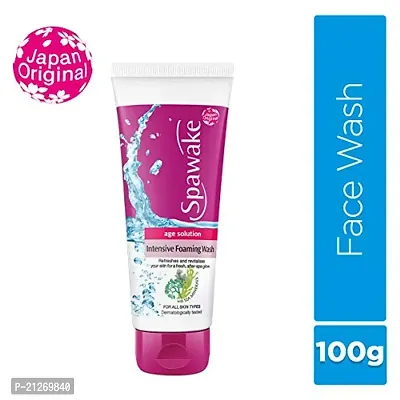 Spawake Anti Aging Face Wash, Age Solution Intensive Foaming Wash, 100g-thumb2