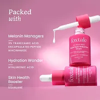 Foxtale 3% Tranexamic Acid  Peptide Serum for Hyperpigmentation | Lightens Dark Spots and Patches | For Bright, Even Skin Tone | Skin Brightening Properties | All Skin Types | Men and Women - 30 ml-thumb3