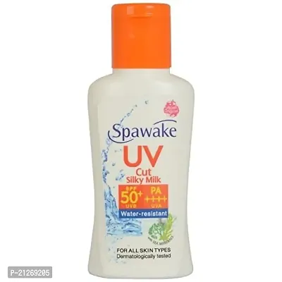 Spawake UV Cut Silky Milk Facial Sunscreen (40 ml)-thumb2