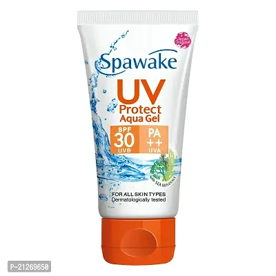 Spawake Sunscreen Lotion Gel with SPF 30/PA++, for UV protection, 40g-thumb0