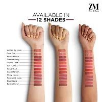 ZM Transfer-Proof Power Matte Finish, Liquid Lip Colour, Mystic Mauve, 6 ml-thumb4