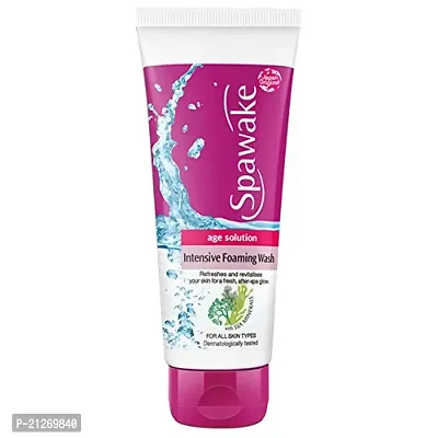 Spawake Anti Aging Face Wash, Age Solution Intensive Foaming Wash, 100g