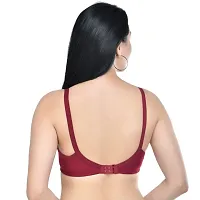 Women Non Padded Maternity/Nurshing Feeding Bra Maroon and Gajri 2pcs-thumb2