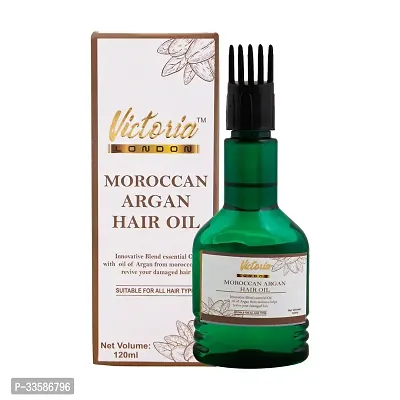 Victoria London Moroccan Argan Hair Oil 120ML-thumb3