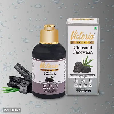 Victoria London Charcoal Facewash 120ML-thumb2