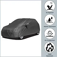 Car Covers Maruti suzuki Alto 800, UV Rays Resistant ,Dustproof Car Body Cover Compatible with Maruti suzuki Alto 800  (Without Mirror Pockets)  (Grey)-thumb4