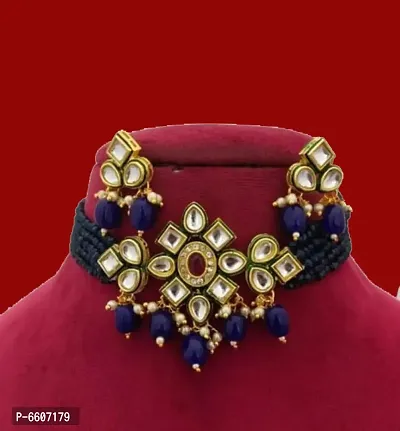 Kundan Choker Jwellery Set For Girls And Women