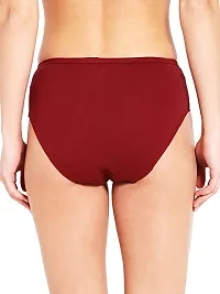 Classic Solid Cotton Briefs for Women, Pack of 3-thumb1