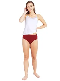 Classic Solid Cotton Briefs for Women, Pack of 3-thumb2