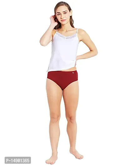 Classic Solid Cotton Briefs for Women, Pack of 3-thumb3