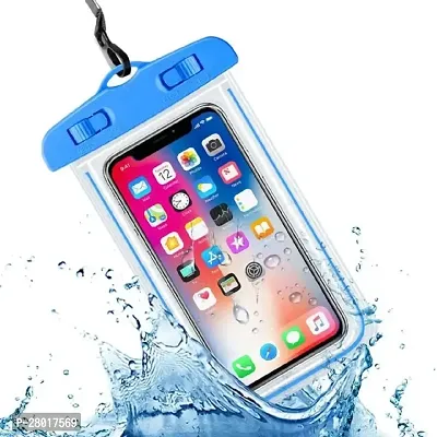 Universal  Waterproof Case Dry Bag with Phone Lanyard Waterproof Phone Holder - Blue-thumb0