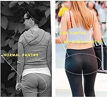 Combo of 3 (Multi Color )Womens Ice Silk Blend Invisible Lines No Show Hipster Panty Combo of 3 (Multi Colore)Womens Ice Silk Blend Invisible Lines No Show-thumb1