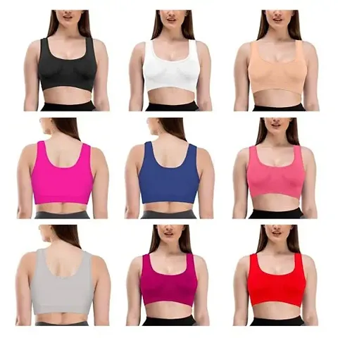 Stylish Fancy Solid Bras For Women Pack Of