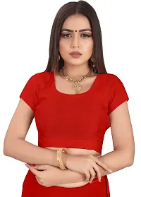 Beautiful Georgette Saree With Blouse Piece For Women-thumb4