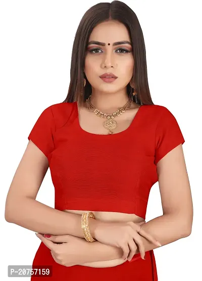 Beautiful Georgette Saree With Blouse Piece For Women-thumb5