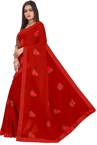 Beautiful Georgette Saree With Blouse Piece For Women-thumb3