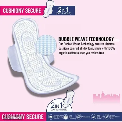 Cushiony Secure Sanitary Pads -24 Pads-thumb2