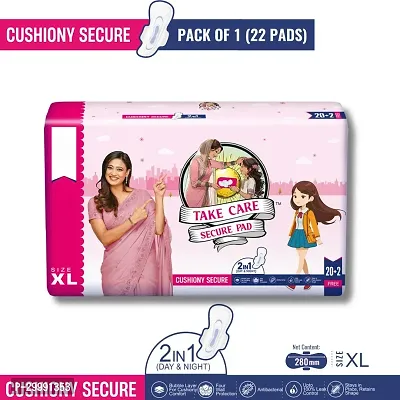 Cushiony Secure Sanitary Pads -22 Pads-thumb0