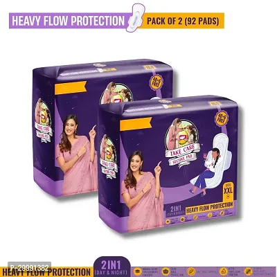 Heavy Flow Protection Sanitary Pads -92 Pads