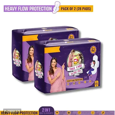 Heavy Flow Protection Sanitary Pads -28 Pads