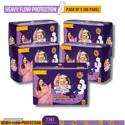 Heavy Flow Protection Sanitary Pads -80 Pads