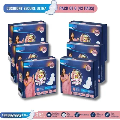 Cushiony Secure Sanitary Pads -42 Pads