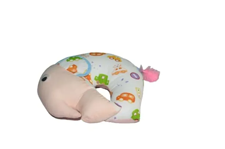 G-MART Elephant Design Velvet Pillows for Baby