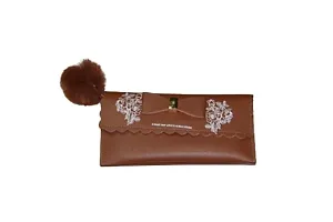G-Mart PU Leather Wallet for Women's (Brown)-thumb3