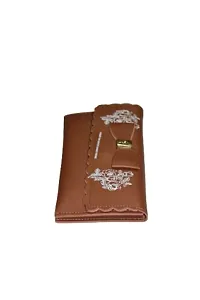 G-Mart PU Leather Wallet for Women's (Brown)-thumb2