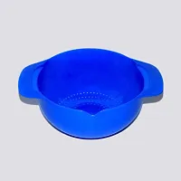 G-Mart Plastic Double Layer Drain Washing Kitchen Basket Strainer-thumb1