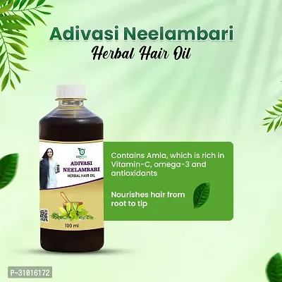 Oshved Adivasi Neelambari medicine All type of Hair Problem Hearbal Hair Oil 100ml-thumb5