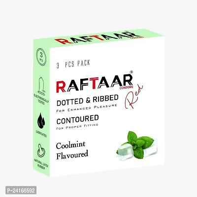 Dotted And Ribbed Condom